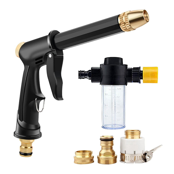 High Pressure Water Spray Garden Tool with Three Connector Foam Pot