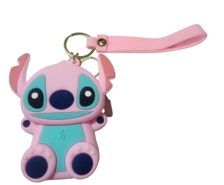 Pink Stitch Angel Keyring Wallet