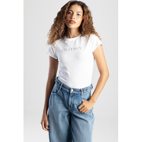 Sissy Boy: ELA Basic Embroidered Logo Top Image