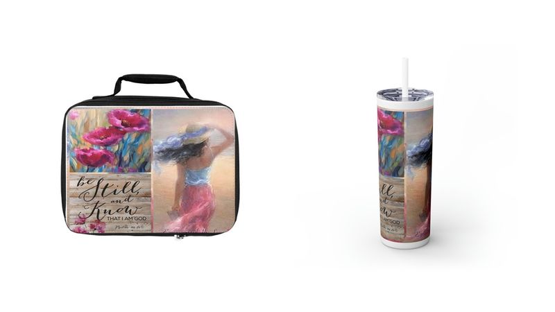 Be Still Bible Bag &amp; Tumbler Combo
