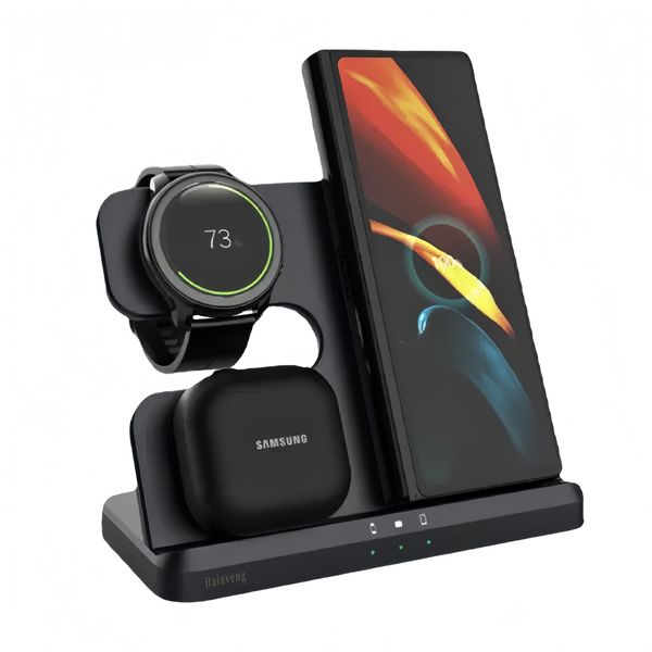 Wireless Charger compatible with Samsung Galaxy Phone, Watch &amp; Buds ,3 in1