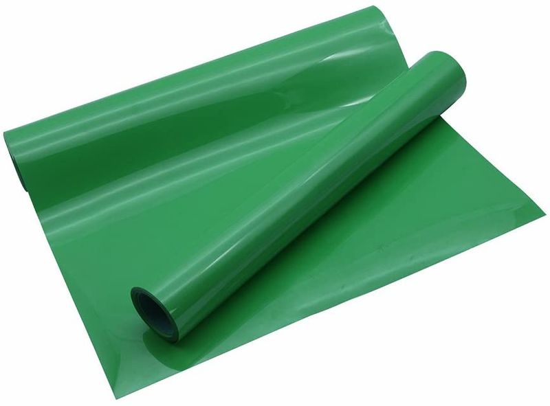 PU T-Shirt Transfer Vinyl - Plain Green 61cm x 2m