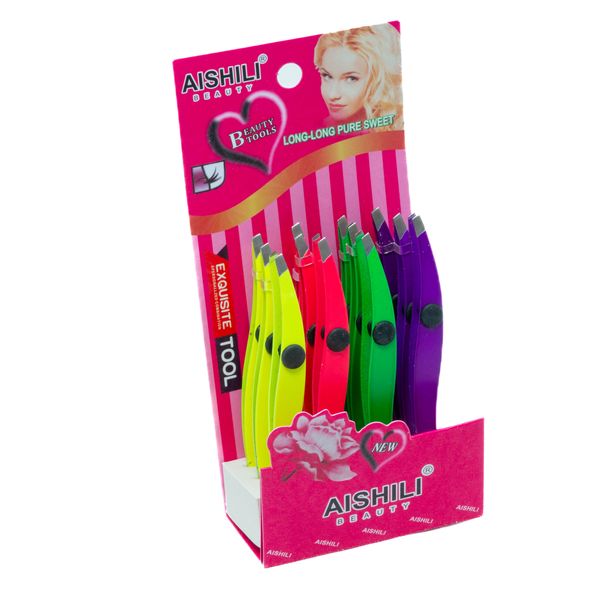 Eyebrow Tweezers - Set of 12