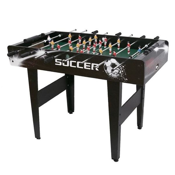 Wooden Football Table Game With Black Legs E16-19-1 - 119x61x81cm