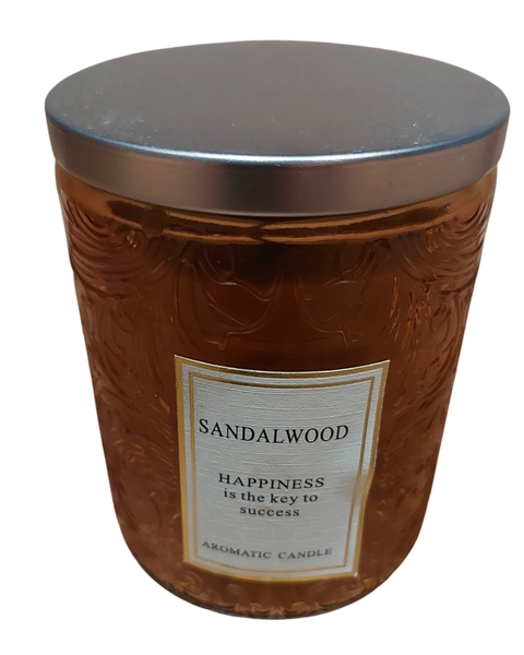 Sandlewood Candle in Glass with Lid