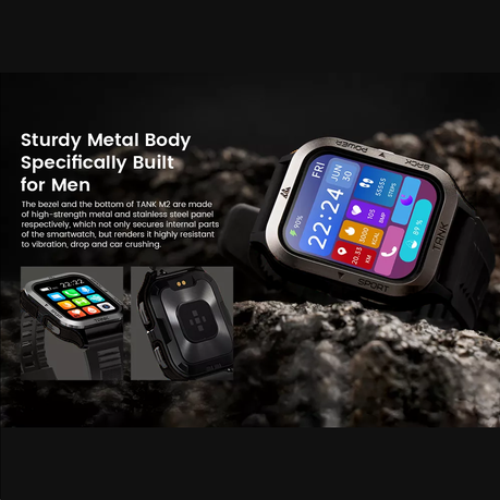 KOSPET TANK M2 Tough Rugged Smartwatch Activity Heart Sleep