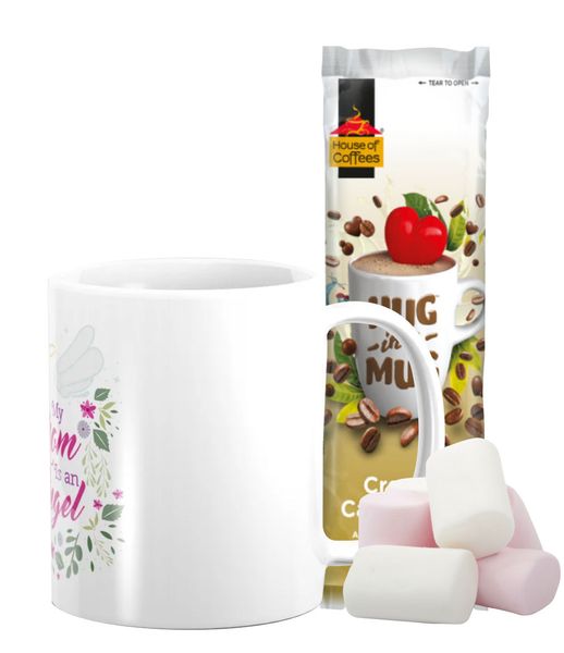 Pappa Joe Hug Mug - My Mom Is An Angel