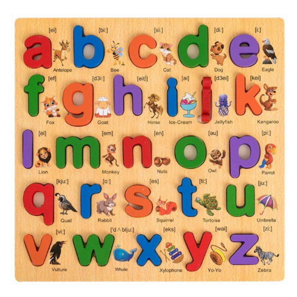 Kids Educational Lowercase Alphabet Letters Puzzle