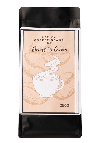 Beanz n Crème Africa Blend Coffee Beans 250g