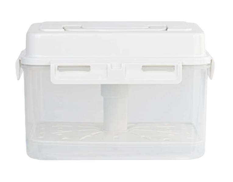 Kitchen 4L Pressurised Large Capacity Pickle Storage Container - 24cm