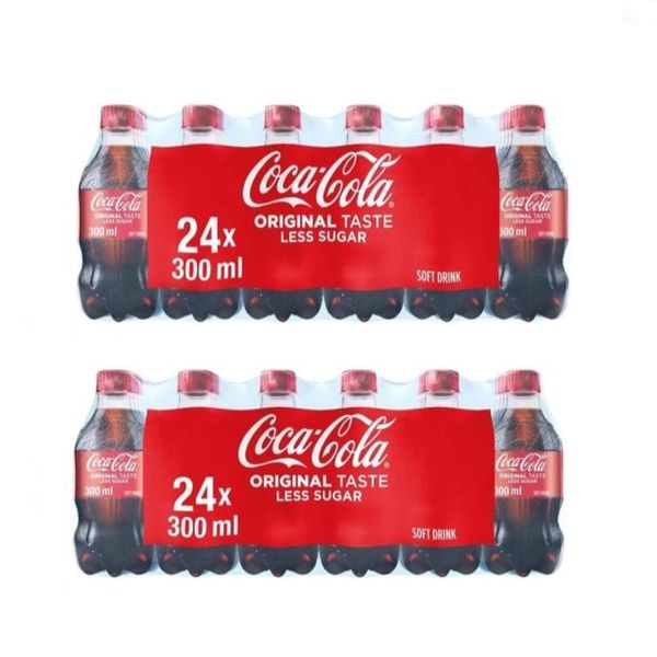 2 x Coca-Cola Original PET (24 x 300ml)