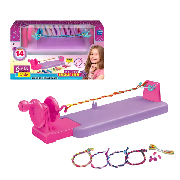 Girls Bracelet Maker Kit - Make 14 Friendship Bracelets - Toys for Girls