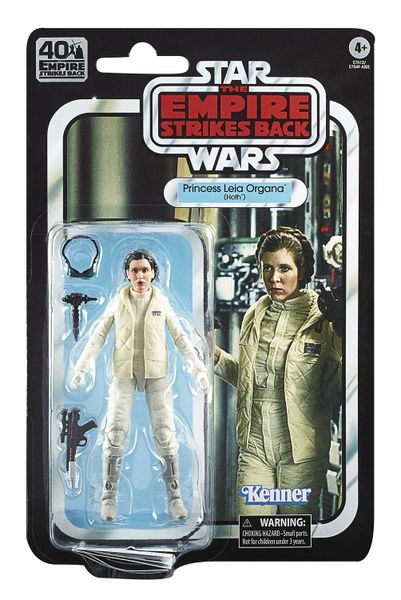 SW Black E5 40TH Ann 6IN Princess Leia Figure