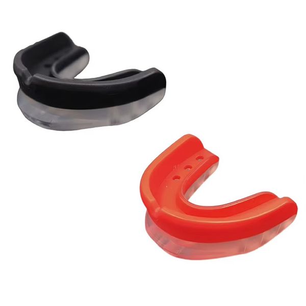 Fighting Sports Mouth Guard Shock Absorbing Basketball Mouthpiece - Set of 2