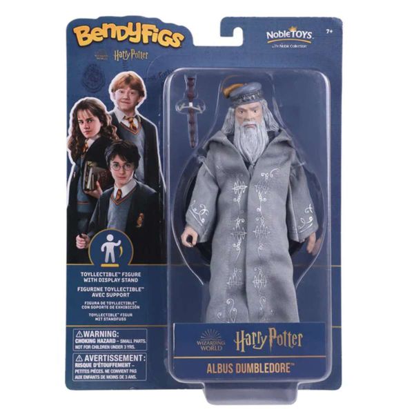 BendyFigs Albus Dumbledore Bendable Figure and Display Stand