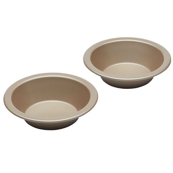 Paul Hollywood Non-Stick Individual Round Pie Dishes (Set of 2)