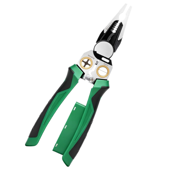 2025 Upgraded 8-in-1 Wire Stripper with Voltage Tester - Multifunctional
