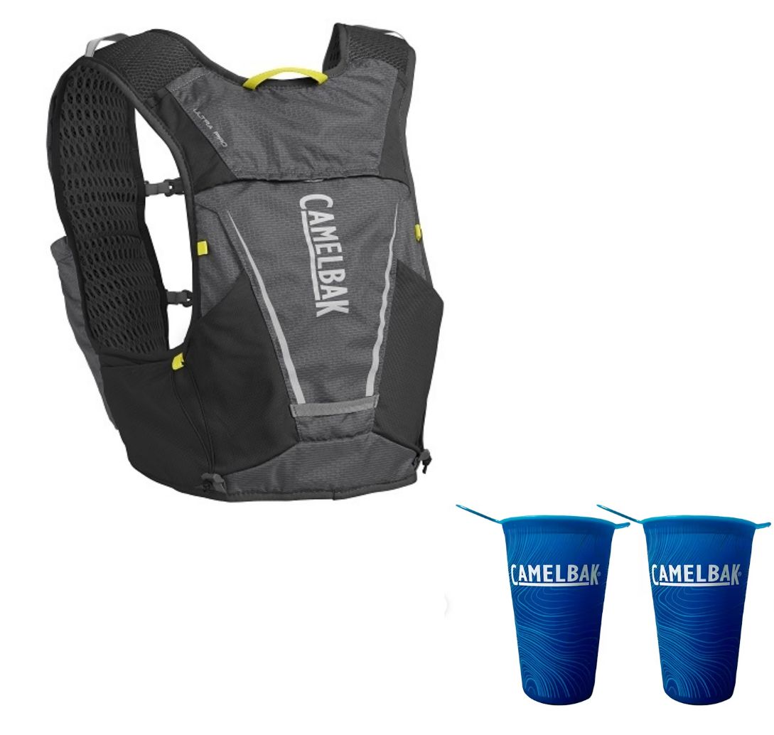 CamelBak 1L Nano Trail Running Vest with Flasks 500ml and Collapsible Cups
