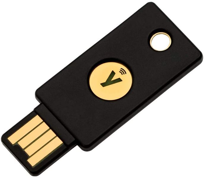 Yubico YubiKey 5 NFC - Two Factor Authentication USB-A and NFC Security Key