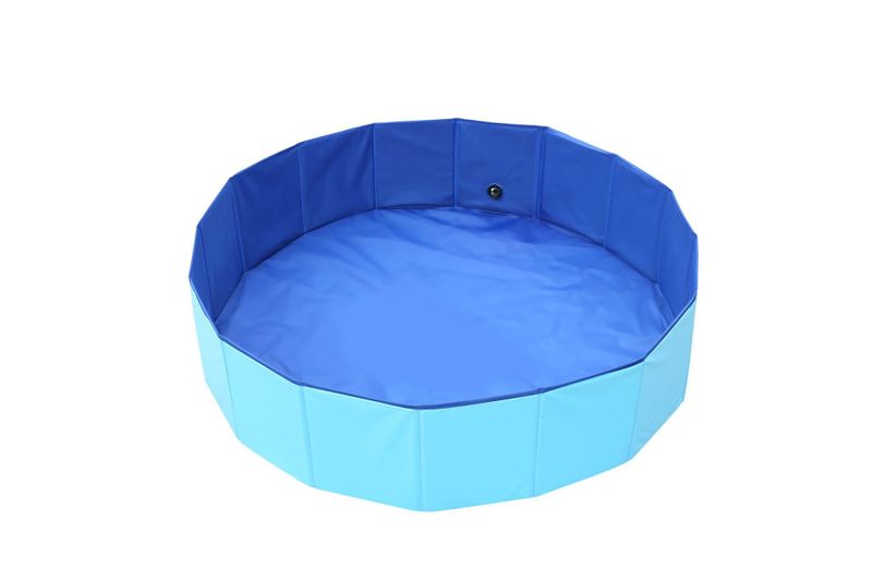 80x30cm Foldable Outdoor Pet Bathtub Swimming Pool