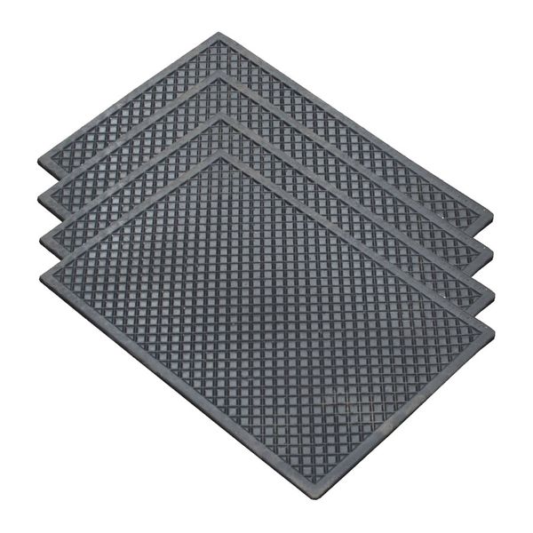 39X60Cm - Black - 4 Pack image