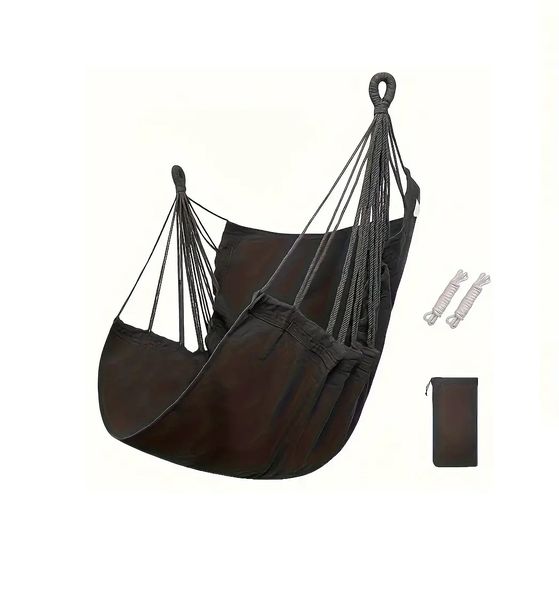 Boss Anti-Rollover Design Indoor/Outdoor Swinging Hammock With Storage Bag