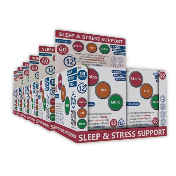 Stressnomore Shipper (10 x 10 Capsules) x6