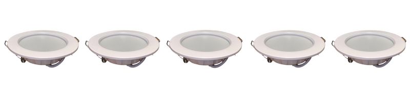 Cool White 7W 560lm Down Lights | Pack of 5