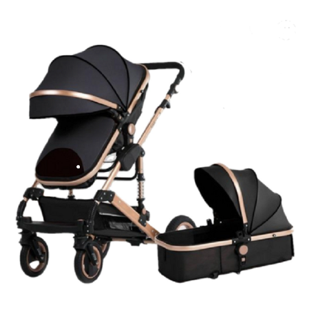 SYNERGIES Belecoo Q3 Baby Stroller Pram 2 in 1 Black, Shop Today. Get it  Tomorrow!