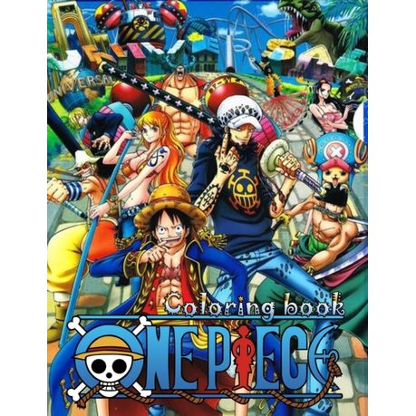 One Piece Coloring Book One Piece Anime Coloring Book One Piece Adult Coloring Book Anime One Piece Coloring Book For Kids One Piece Coloring Buy Online In South Africa Takealot Com
