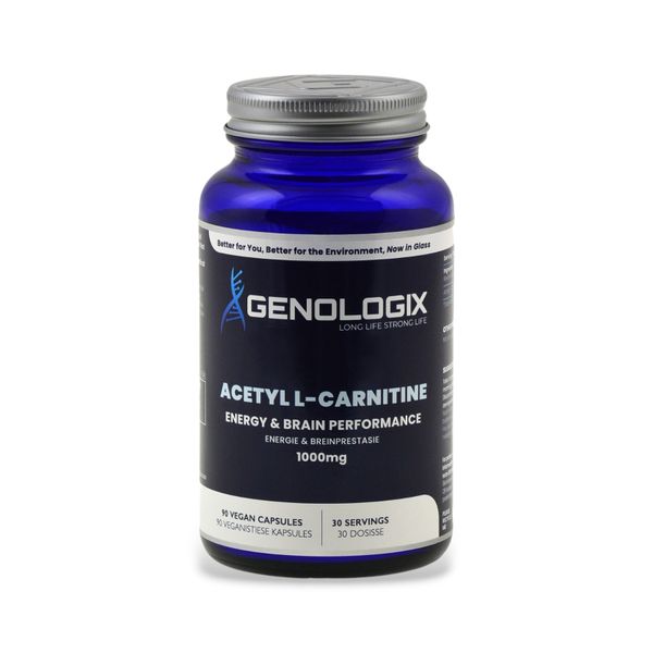 Genologix - Acetyl L-Carnitine 1000mg (30 Days Supply)