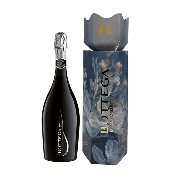 Bottega Millesimato Extra Dry 750ml in Xmas Cracker Gift Pack