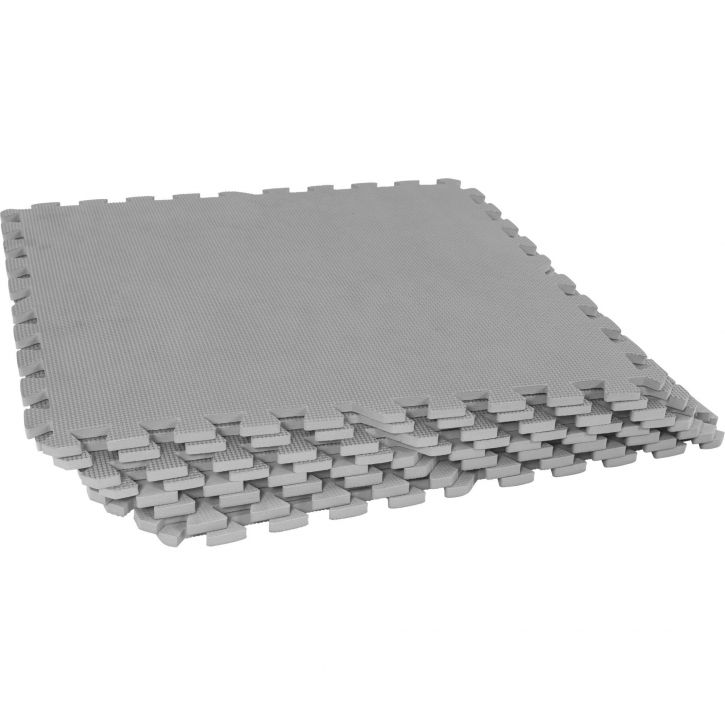 GORILLA SPORTS SA Floor Protection Mat Set 8 Mats Grey Shop