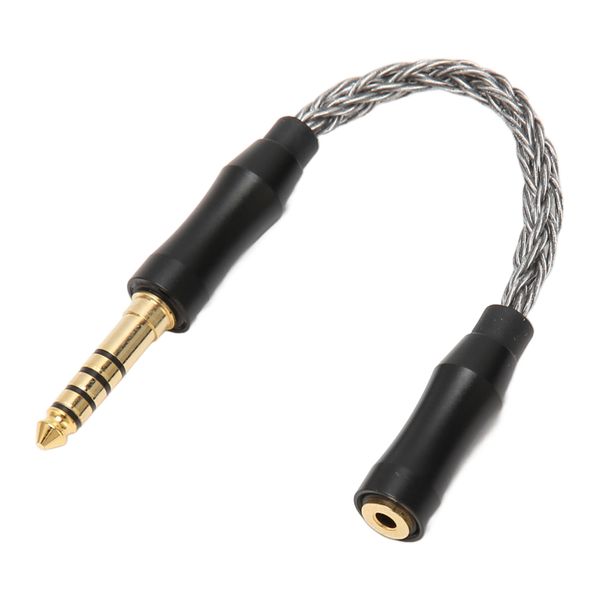 2.5mm Female to 4.4mm Male Sound Cable Headphone Adapter Cable 14cmColdGrey