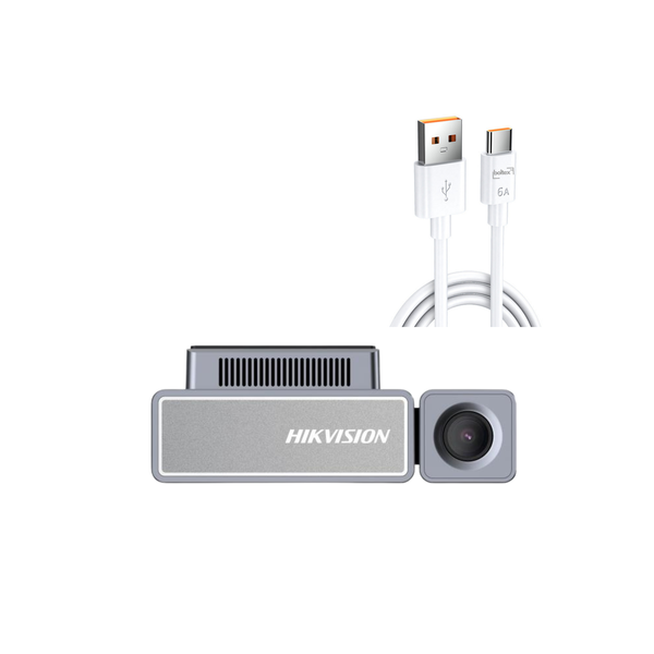 HIKVISION AE-DC8012-C8 Dash Cam &amp; Boltex Type C cable