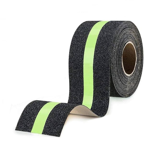 Anti Slip Tape Glow in Dark Abrasive Adhesive Friction Tape For Stairs-3M