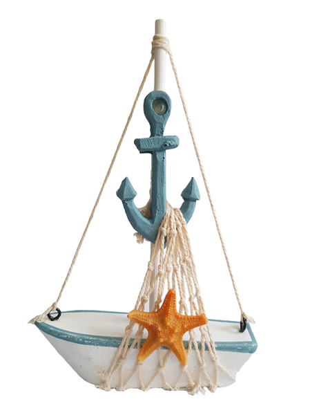 Nautical Mini Wooden Beach Theme Ship