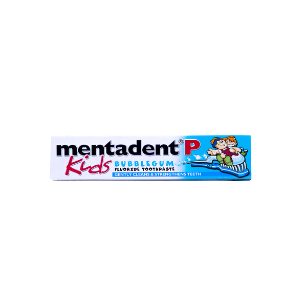 Mentadent P Kids Bubblegum Fluoride Toothpaste 50ml