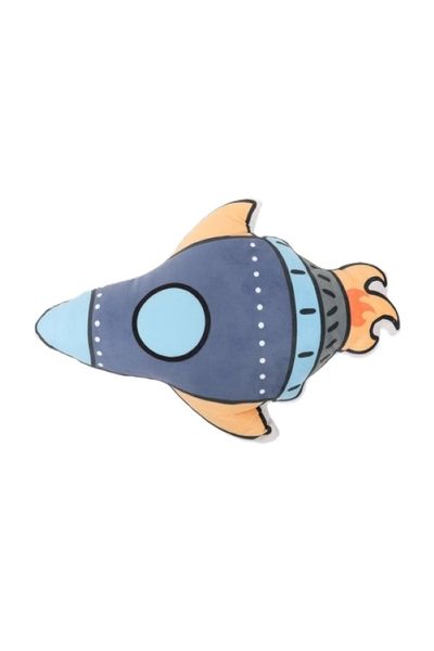 Shaped Rocket Cushion, 30x50cm