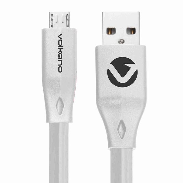 Volkano Slim 1.2m PVC USB to Micro USB Cable - Charge &amp; Data Transfer