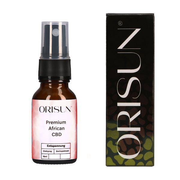 Orisun Entspannung (Calm) 250mg Premium African CBD Oral Spray