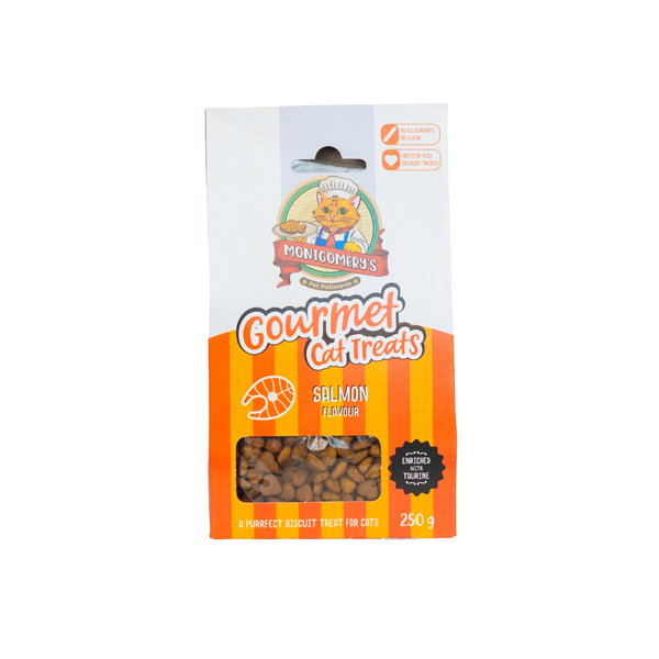 Montgomery's Gourmet Cat Treats - Salmon 250g