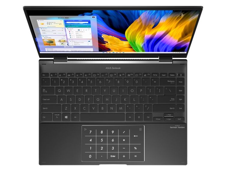 ASUS Zenbook 14 Flip RYZEN 7 16GB 512GB SSD 14" OLED Touch Notebook Black