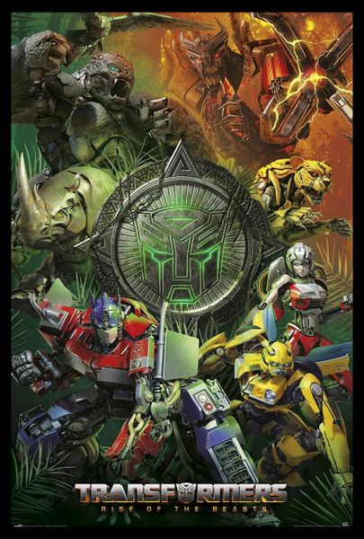Transformers - Rise of the Beasts Poster with Black Frame