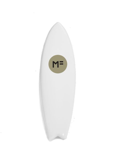 Mick Fanning Softboard Surfboard 6'0 MF X Kuma Fish - White Future 2Fin
