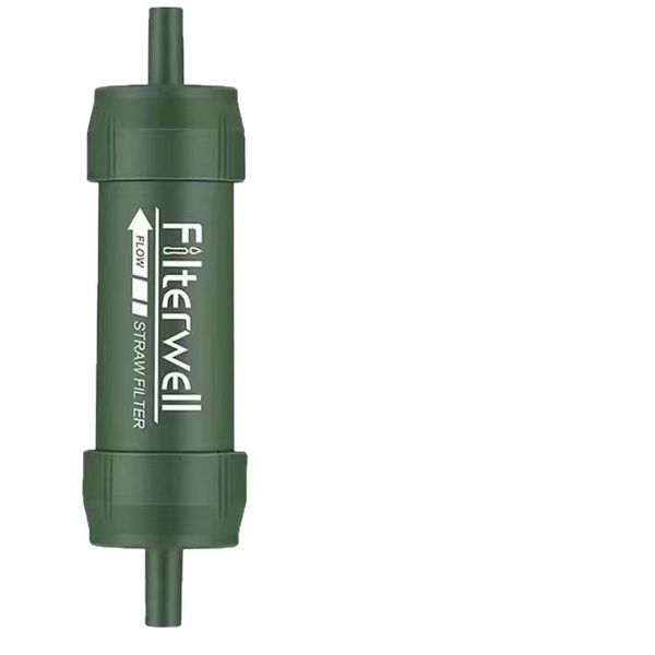 Portable Straw Water Filter - Outdoor Survival Emergency Drinking Purifier
