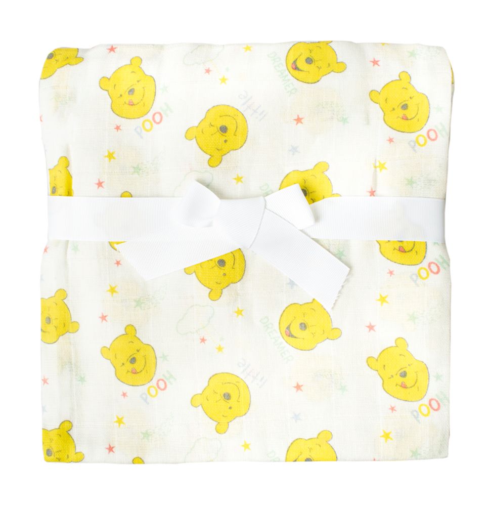 Winnie The Pooh Baby Muslin Blanket Buy Online in South Africa