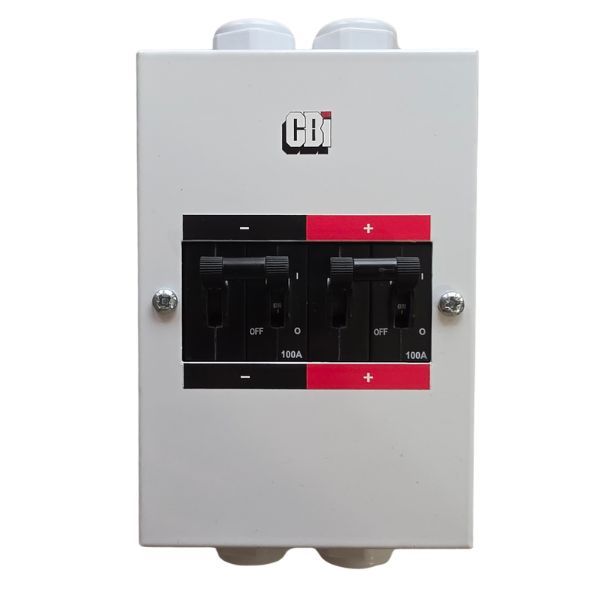 CBI Battery DC Protection Box 100A