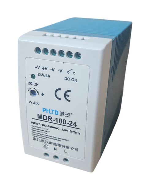 PHLTD MDR 24V DIN Rail Switching Power Supply 60W or 100W