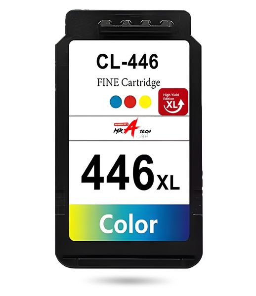 446XL Colour Compatible with Canon 446XL (High Yield) Ink Cartridges